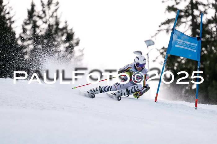 FIS Riesenslalom, Damen + Herren, Deutsche Jugendmeistersachaft 24.01.2025