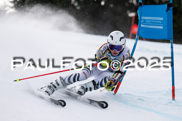 FIS Riesenslalom, Damen + Herren, Deutsche Jugendmeistersachaft 24.01.2025