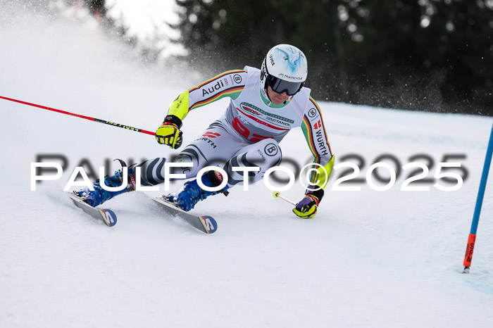 FIS Riesenslalom, Damen + Herren, Deutsche Jugendmeistersachaft 24.01.2025