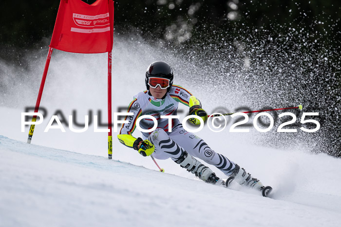 FIS Riesenslalom, Damen + Herren, Deutsche Jugendmeistersachaft 24.01.2025