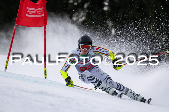 FIS Riesenslalom, Damen + Herren, Deutsche Jugendmeistersachaft 24.01.2025