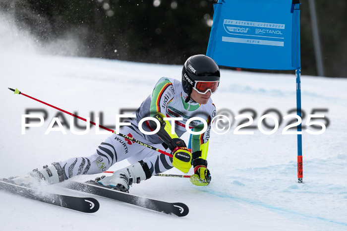 FIS Riesenslalom, Damen + Herren, Deutsche Jugendmeistersachaft 24.01.2025