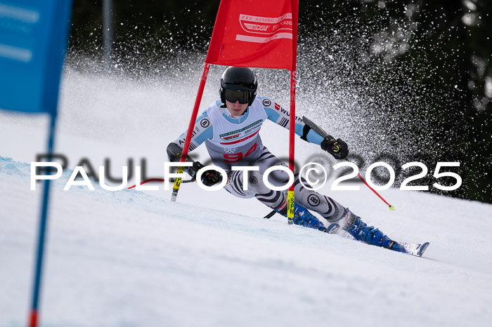 FIS Riesenslalom, Damen + Herren, Deutsche Jugendmeistersachaft 24.01.2025