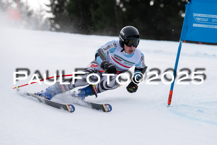 FIS Riesenslalom, Damen + Herren, Deutsche Jugendmeistersachaft 24.01.2025