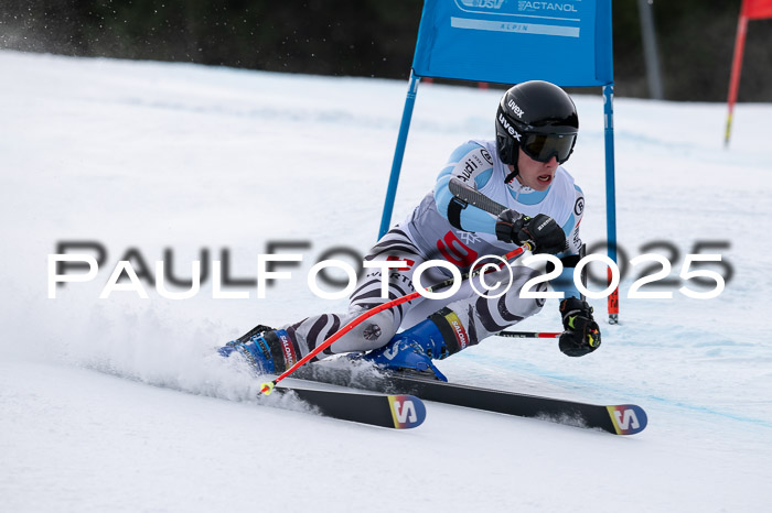 FIS Riesenslalom, Damen + Herren, Deutsche Jugendmeistersachaft 24.01.2025