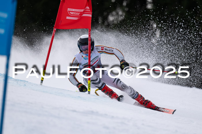 FIS Riesenslalom, Damen + Herren, Deutsche Jugendmeistersachaft 24.01.2025