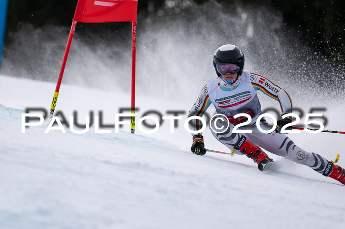 FIS Riesenslalom, Damen + Herren, Deutsche Jugendmeistersachaft 24.01.2025