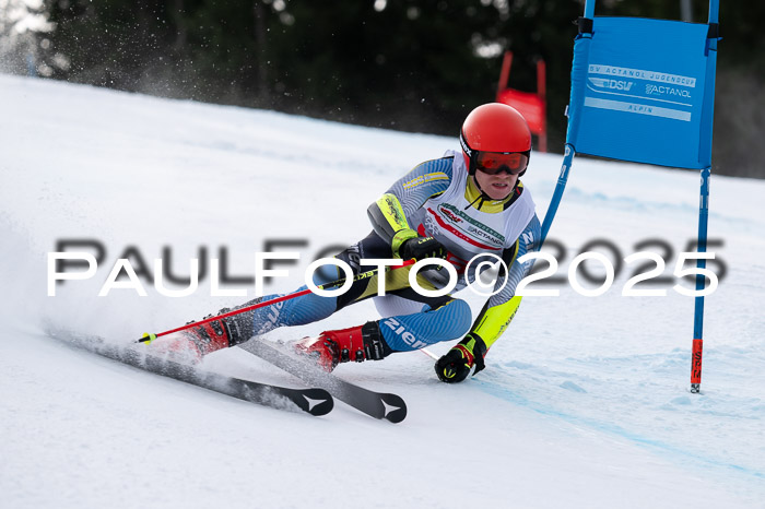 FIS Riesenslalom, Damen + Herren, Deutsche Jugendmeistersachaft 24.01.2025