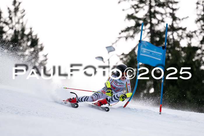 FIS Riesenslalom, Damen + Herren, Deutsche Jugendmeistersachaft 24.01.2025