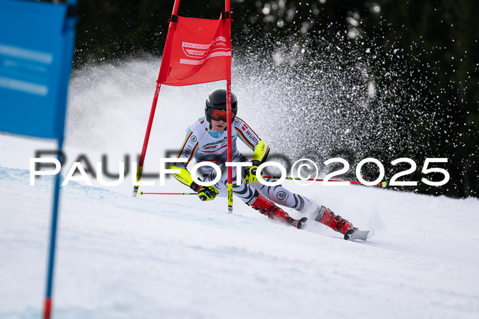 FIS Riesenslalom, Damen + Herren, Deutsche Jugendmeistersachaft 24.01.2025