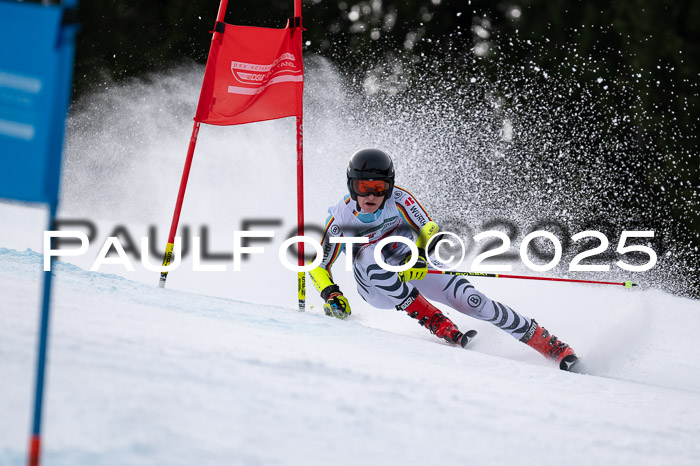 FIS Riesenslalom, Damen + Herren, Deutsche Jugendmeistersachaft 24.01.2025