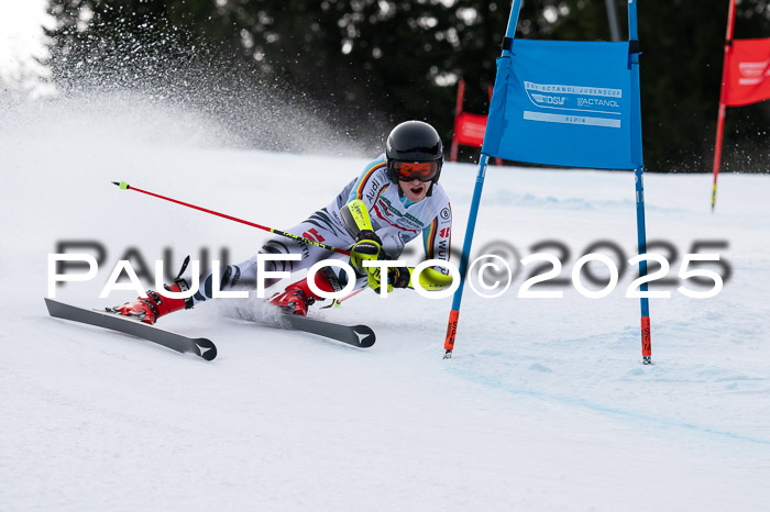 FIS Riesenslalom, Damen + Herren, Deutsche Jugendmeistersachaft 24.01.2025