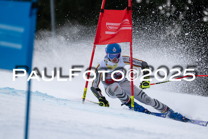 FIS Riesenslalom, Damen + Herren, Deutsche Jugendmeistersachaft 24.01.2025