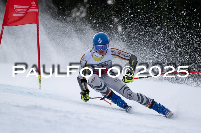 FIS Riesenslalom, Damen + Herren, Deutsche Jugendmeistersachaft 24.01.2025