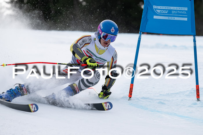 FIS Riesenslalom, Damen + Herren, Deutsche Jugendmeistersachaft 24.01.2025