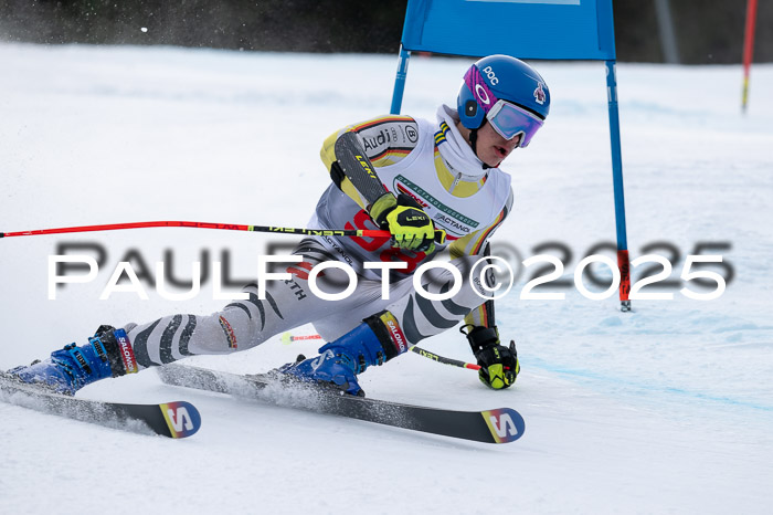 FIS Riesenslalom, Damen + Herren, Deutsche Jugendmeistersachaft 24.01.2025