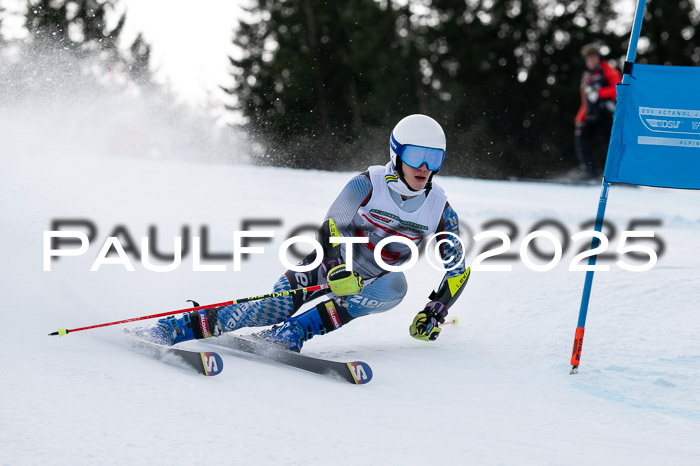 FIS Riesenslalom, Damen + Herren, Deutsche Jugendmeistersachaft 24.01.2025