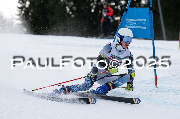 FIS Riesenslalom, Damen + Herren, Deutsche Jugendmeistersachaft 24.01.2025