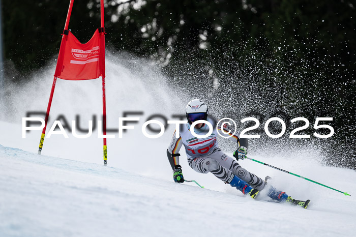 FIS Riesenslalom, Damen + Herren, Deutsche Jugendmeistersachaft 24.01.2025