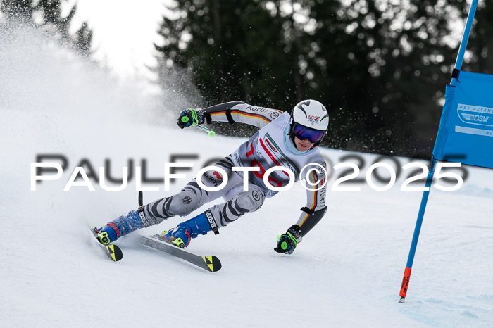 FIS Riesenslalom, Damen + Herren, Deutsche Jugendmeistersachaft 24.01.2025