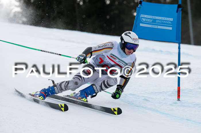 FIS Riesenslalom, Damen + Herren, Deutsche Jugendmeistersachaft 24.01.2025