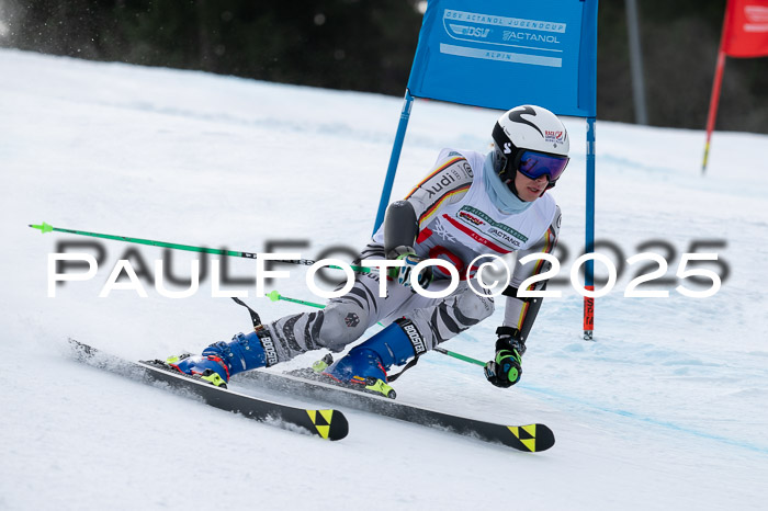 FIS Riesenslalom, Damen + Herren, Deutsche Jugendmeistersachaft 24.01.2025