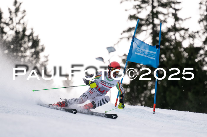 FIS Riesenslalom, Damen + Herren, Deutsche Jugendmeistersachaft 24.01.2025