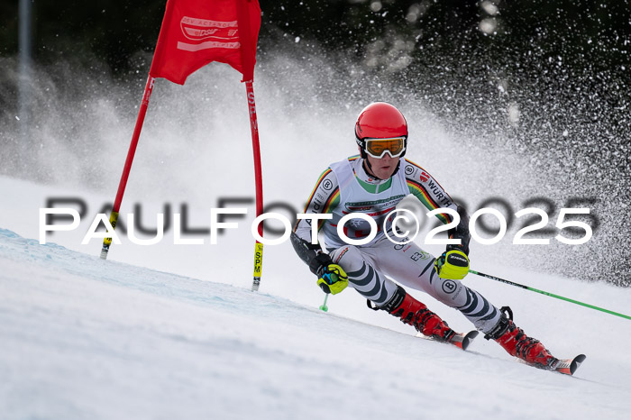 FIS Riesenslalom, Damen + Herren, Deutsche Jugendmeistersachaft 24.01.2025