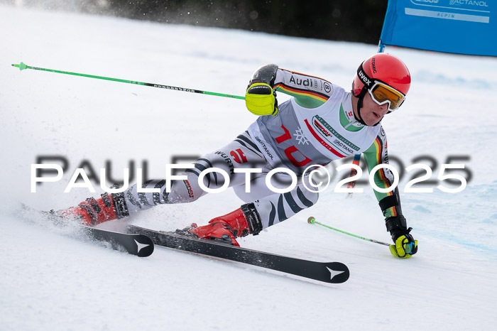 FIS Riesenslalom, Damen + Herren, Deutsche Jugendmeistersachaft 24.01.2025