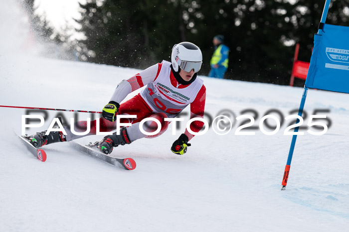 FIS Riesenslalom, Damen + Herren, Deutsche Jugendmeistersachaft 24.01.2025