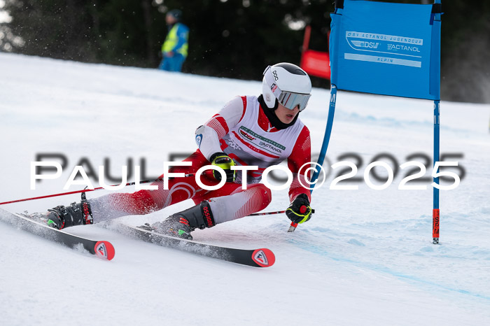 FIS Riesenslalom, Damen + Herren, Deutsche Jugendmeistersachaft 24.01.2025