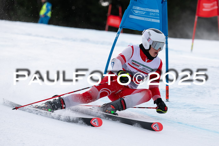 FIS Riesenslalom, Damen + Herren, Deutsche Jugendmeistersachaft 24.01.2025