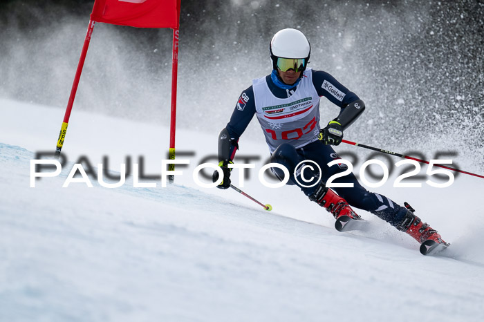 FIS Riesenslalom, Damen + Herren, Deutsche Jugendmeistersachaft 24.01.2025