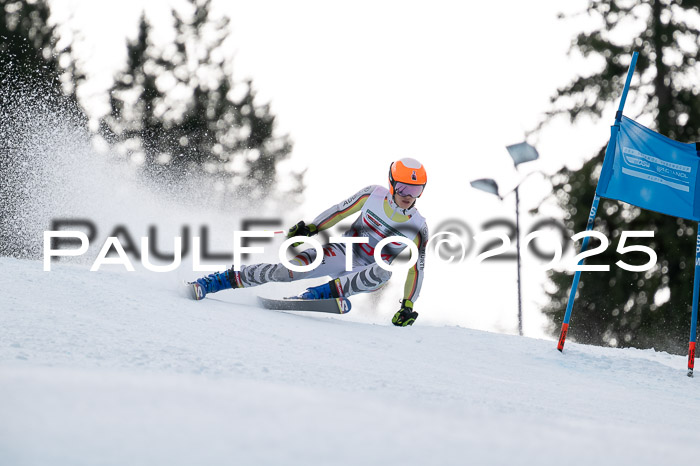 FIS Riesenslalom, Damen + Herren, Deutsche Jugendmeistersachaft 24.01.2025