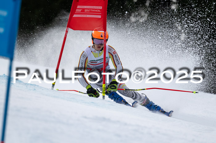 FIS Riesenslalom, Damen + Herren, Deutsche Jugendmeistersachaft 24.01.2025