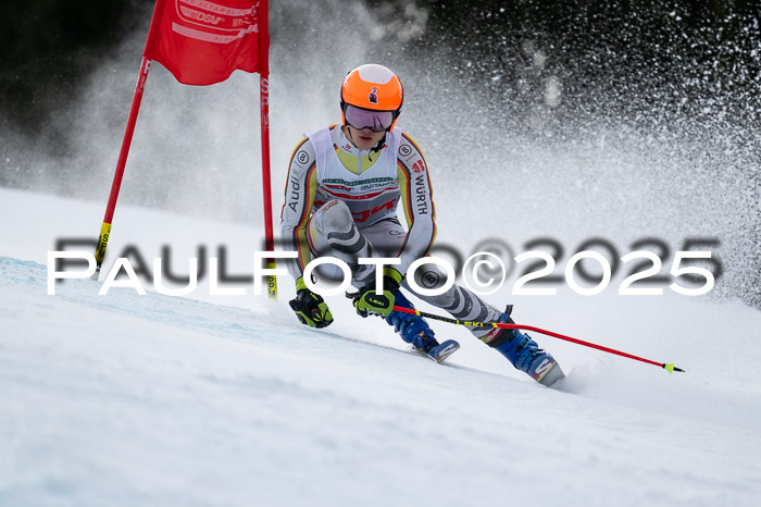 FIS Riesenslalom, Damen + Herren, Deutsche Jugendmeistersachaft 24.01.2025