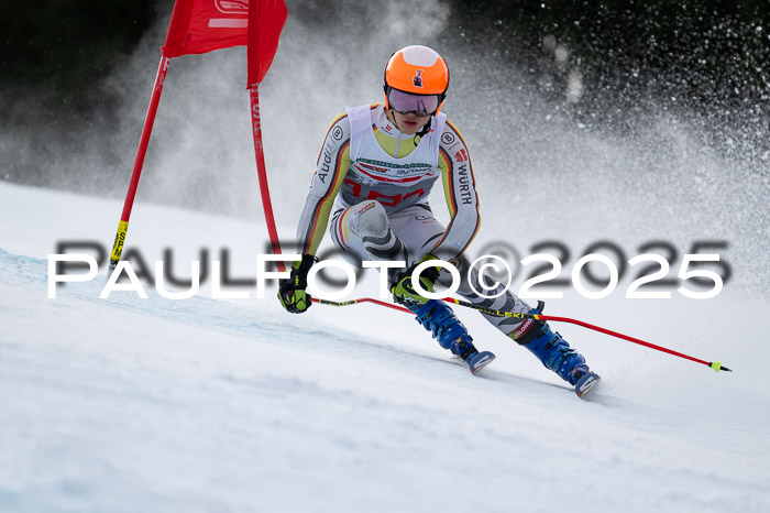 FIS Riesenslalom, Damen + Herren, Deutsche Jugendmeistersachaft 24.01.2025