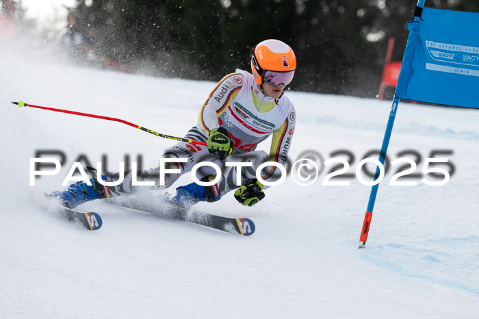 FIS Riesenslalom, Damen + Herren, Deutsche Jugendmeistersachaft 24.01.2025