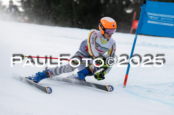 FIS Riesenslalom, Damen + Herren, Deutsche Jugendmeistersachaft 24.01.2025