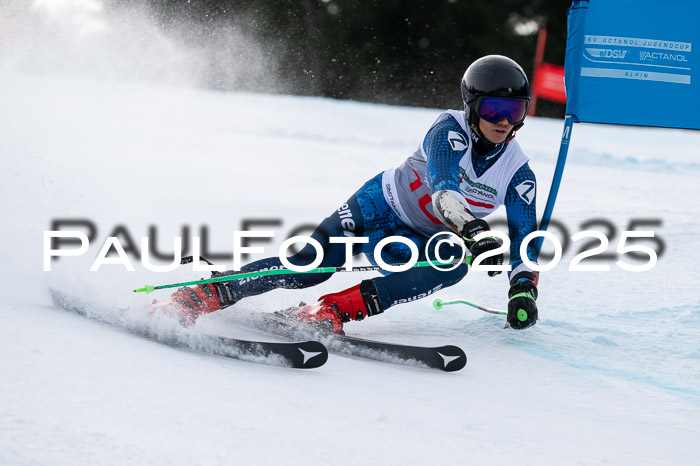 FIS Riesenslalom, Damen + Herren, Deutsche Jugendmeistersachaft 24.01.2025