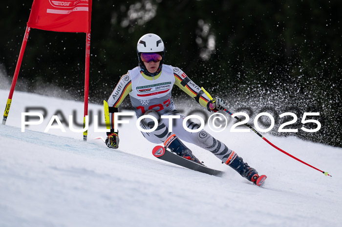 FIS Riesenslalom, Damen + Herren, Deutsche Jugendmeistersachaft 24.01.2025