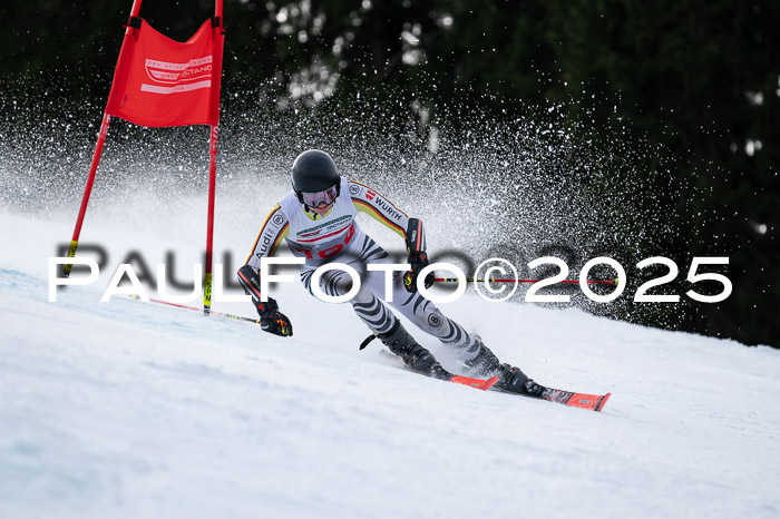 FIS Riesenslalom, Damen + Herren, Deutsche Jugendmeistersachaft 24.01.2025