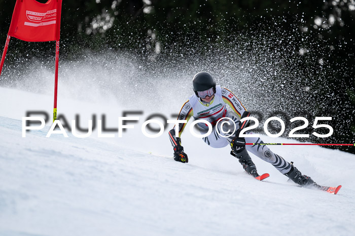 FIS Riesenslalom, Damen + Herren, Deutsche Jugendmeistersachaft 24.01.2025