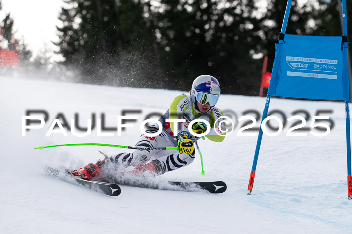 FIS Riesenslalom, Damen + Herren, Deutsche Jugendmeistersachaft 24.01.2025