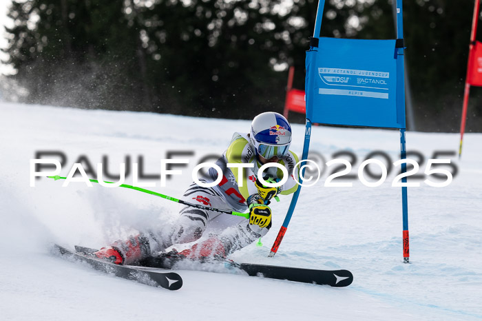 FIS Riesenslalom, Damen + Herren, Deutsche Jugendmeistersachaft 24.01.2025