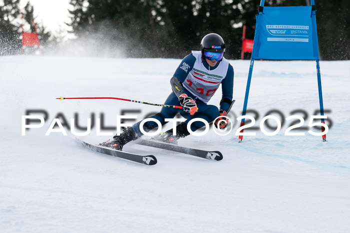 FIS Riesenslalom, Damen + Herren, Deutsche Jugendmeistersachaft 24.01.2025