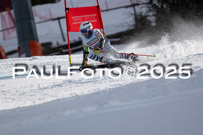 FIS Riesenslalom, Damen + Herren, Deutsche Jugendmeistersachaft 24.01.2025