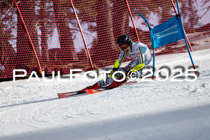 FIS Riesenslalom, Damen + Herren, Deutsche Jugendmeistersachaft 24.01.2025