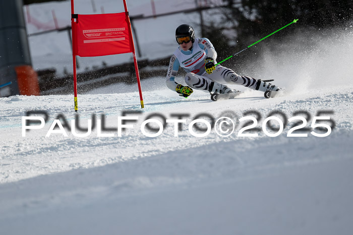 FIS Riesenslalom, Damen + Herren, Deutsche Jugendmeistersachaft 24.01.2025