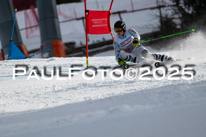 FIS Riesenslalom, Damen + Herren, Deutsche Jugendmeistersachaft 24.01.2025